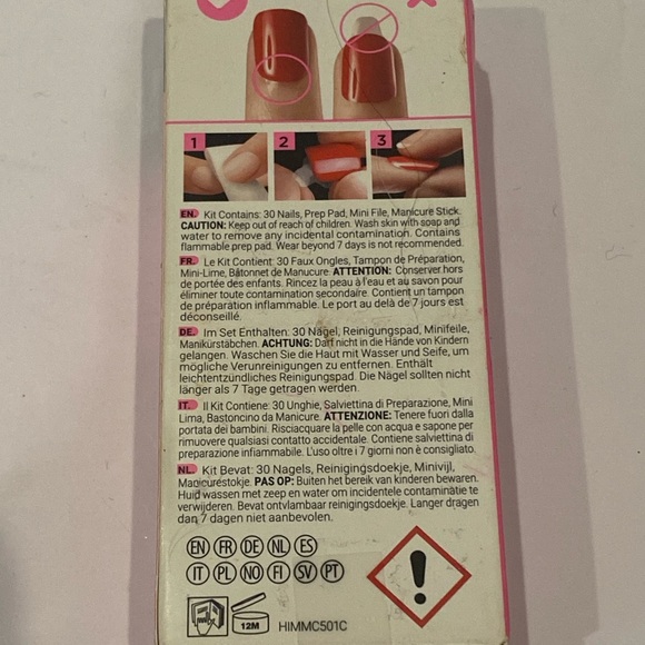 3-Piece Bundle of Halloween-Themed Accessories Earrings Hair Jaw Clips Nails NWT - Picture 10 of 11